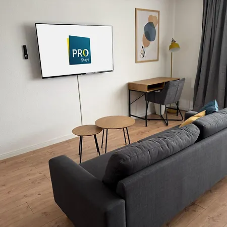 Prostays In - 2 Schlafzimmer - 4 Betten Apartment Monchengladbach